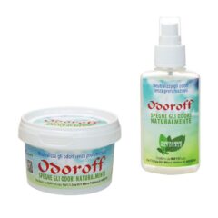 Odoroff Assorbiodore Naturale Barattolo + Spray 200ml